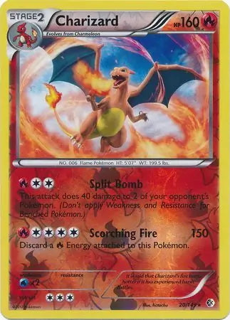 Boundaries Crossed Charizard #20/149 reverse holo